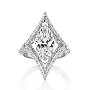 Marquise Center in Geometric Frame Ring
