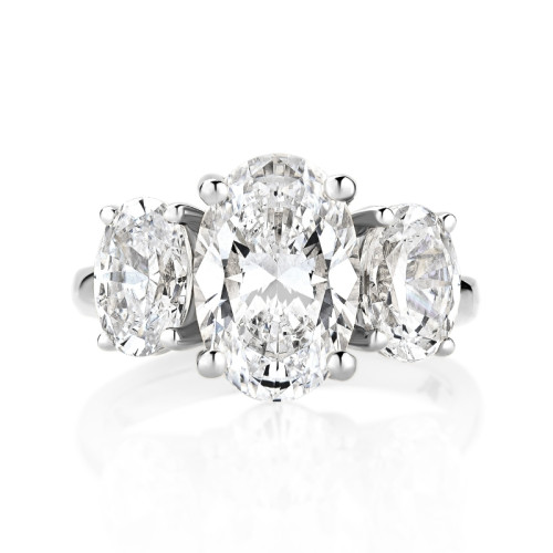 Three Stone Engagement Ring