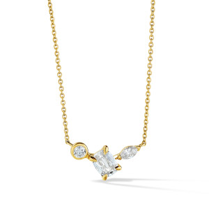 Mulit Stone Pendant Necklace