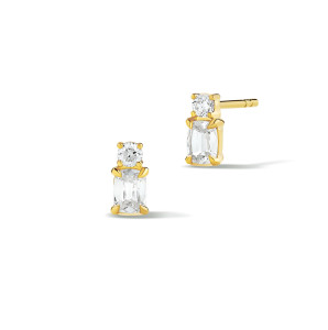Two Stud Earrings