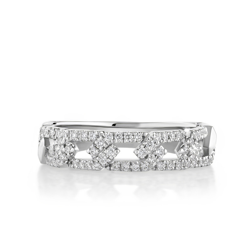 Diamond Chain Link Band