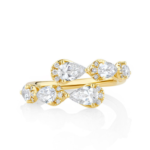 Pear Diamond Bypass Band