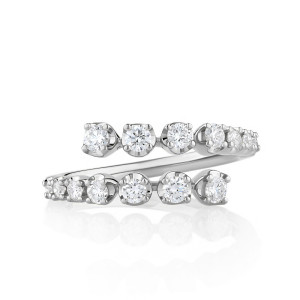Round Diamond Bypass Band