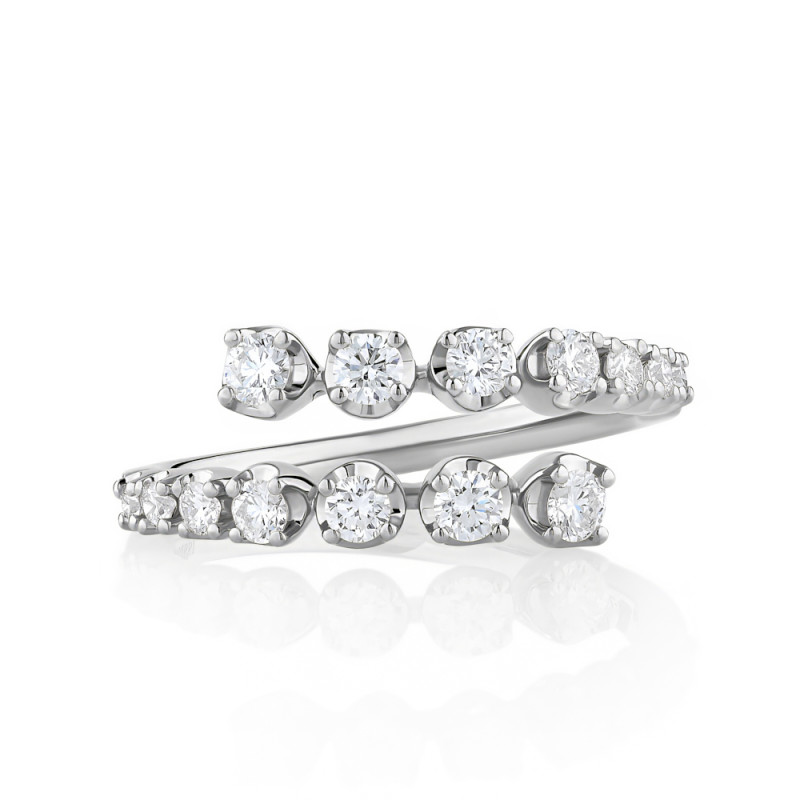 Round Diamond Bypass Band