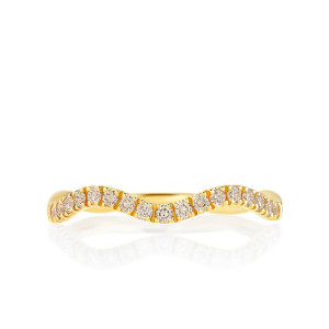 Brown Diamond Wave Band