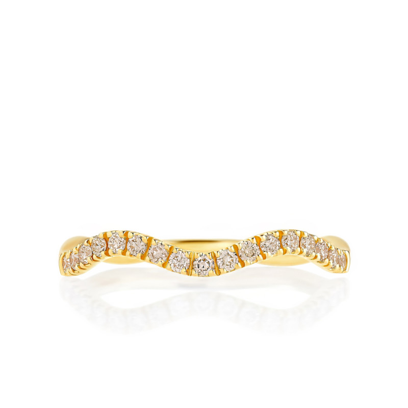 Brown Diamond Wave Band