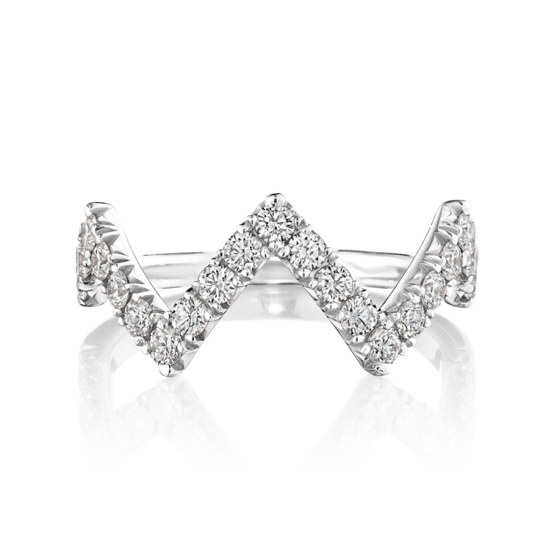 Heartbeat Diamond Band