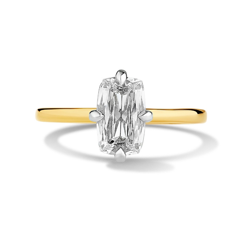 Compass Set Engagement Ring